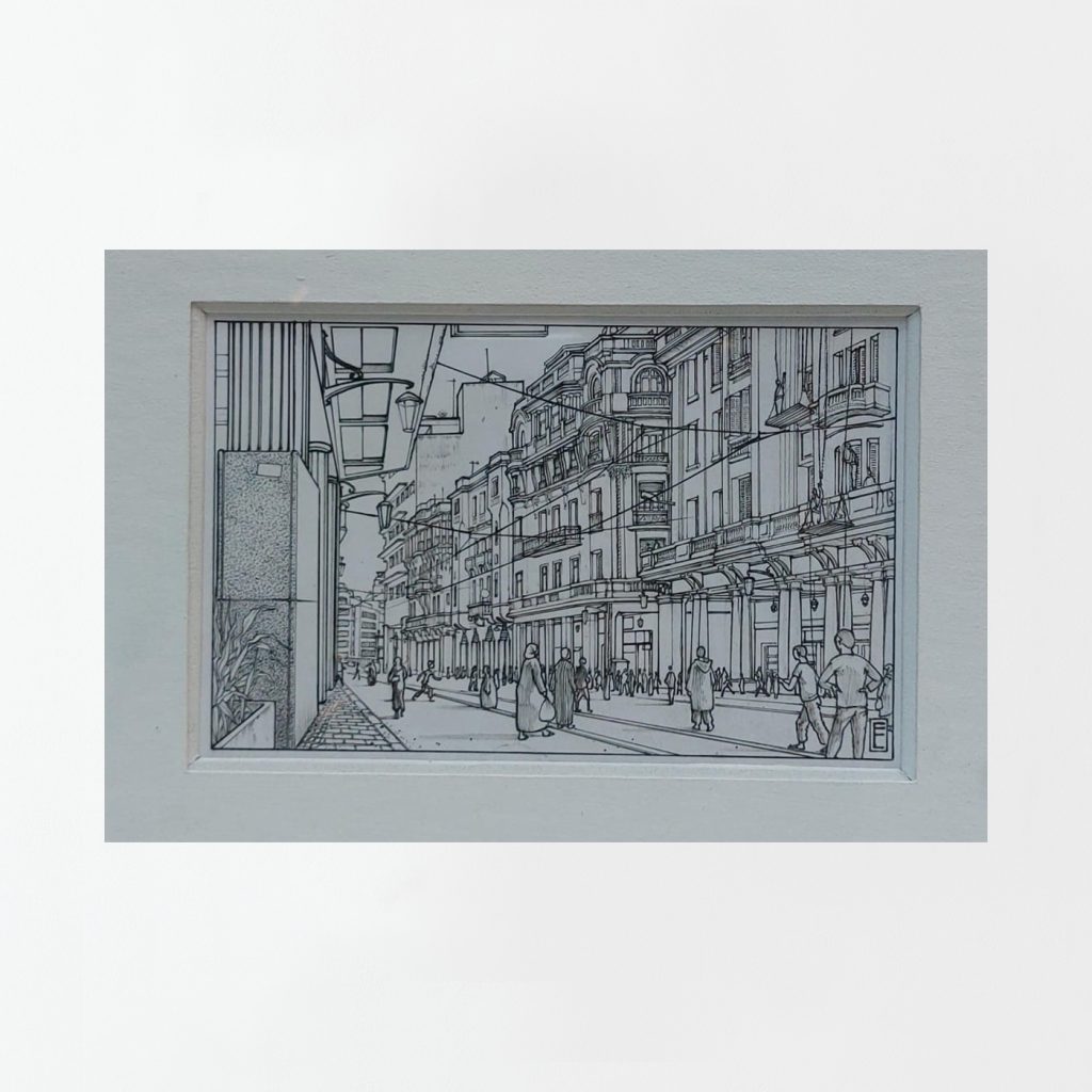 Boulevard Hassan II | Éric Chevaleyre | NoBorder Art Gallery