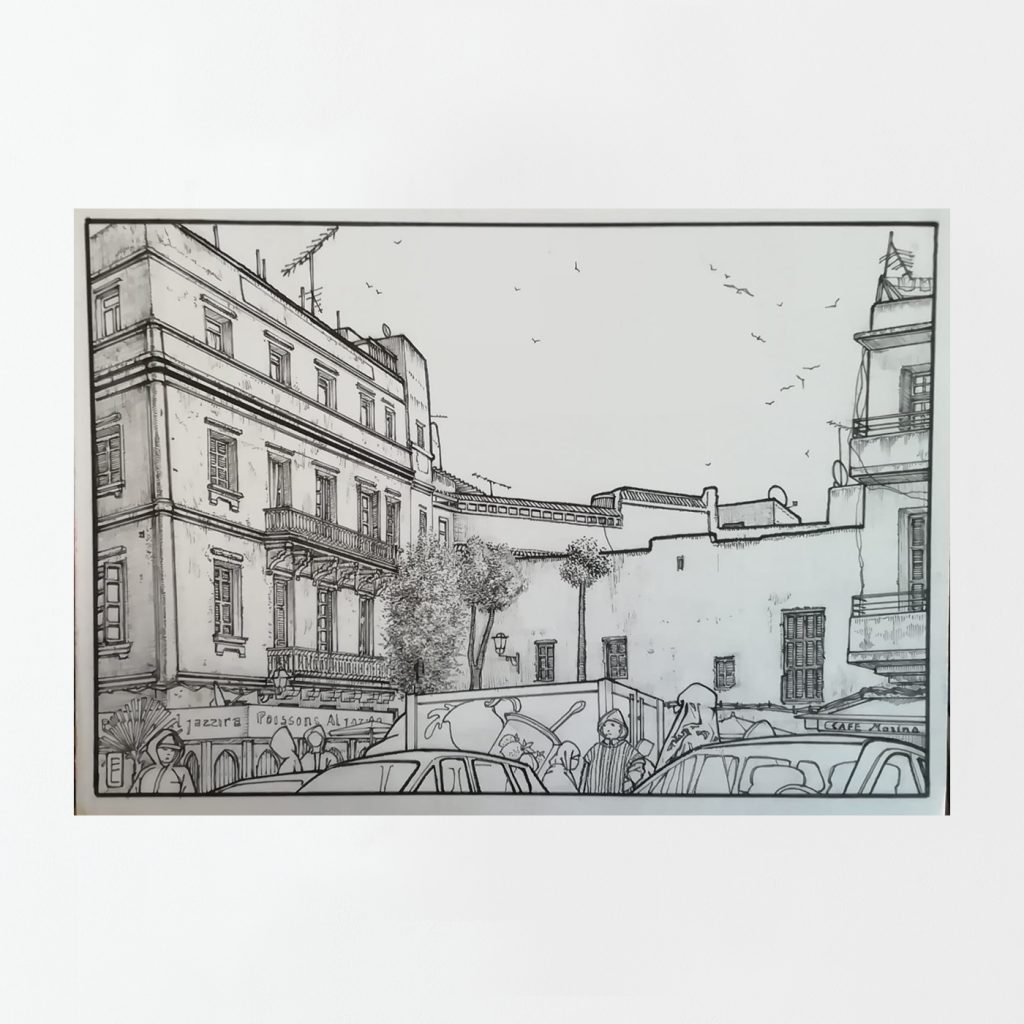 Hotel Central Casablanca | Éric Chevaleyre | NoBorder Art Gallery