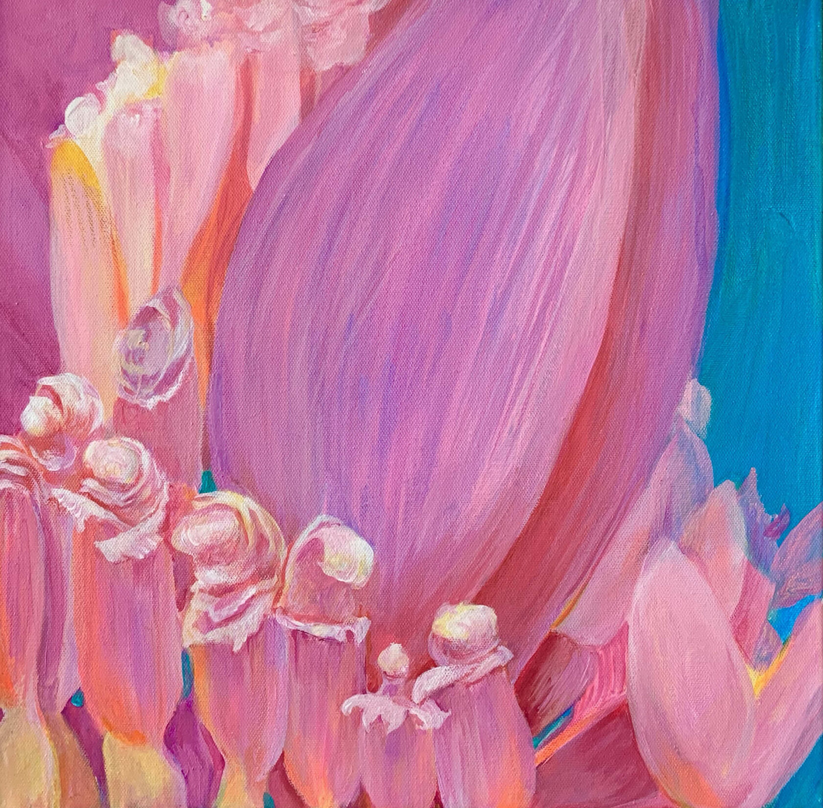 Composition en ton rose 4 | Maria Lvova | NoBorder Art Gallery