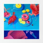 Petit-déjeuner avec ibis | Nature morte 1 | Maria Lvova | NoBorder Art Gallery