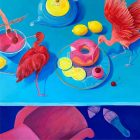 Petit-déjeuner avec ibis | Nature morte 1 | Maria Lvova | NoBorder Art Gallery