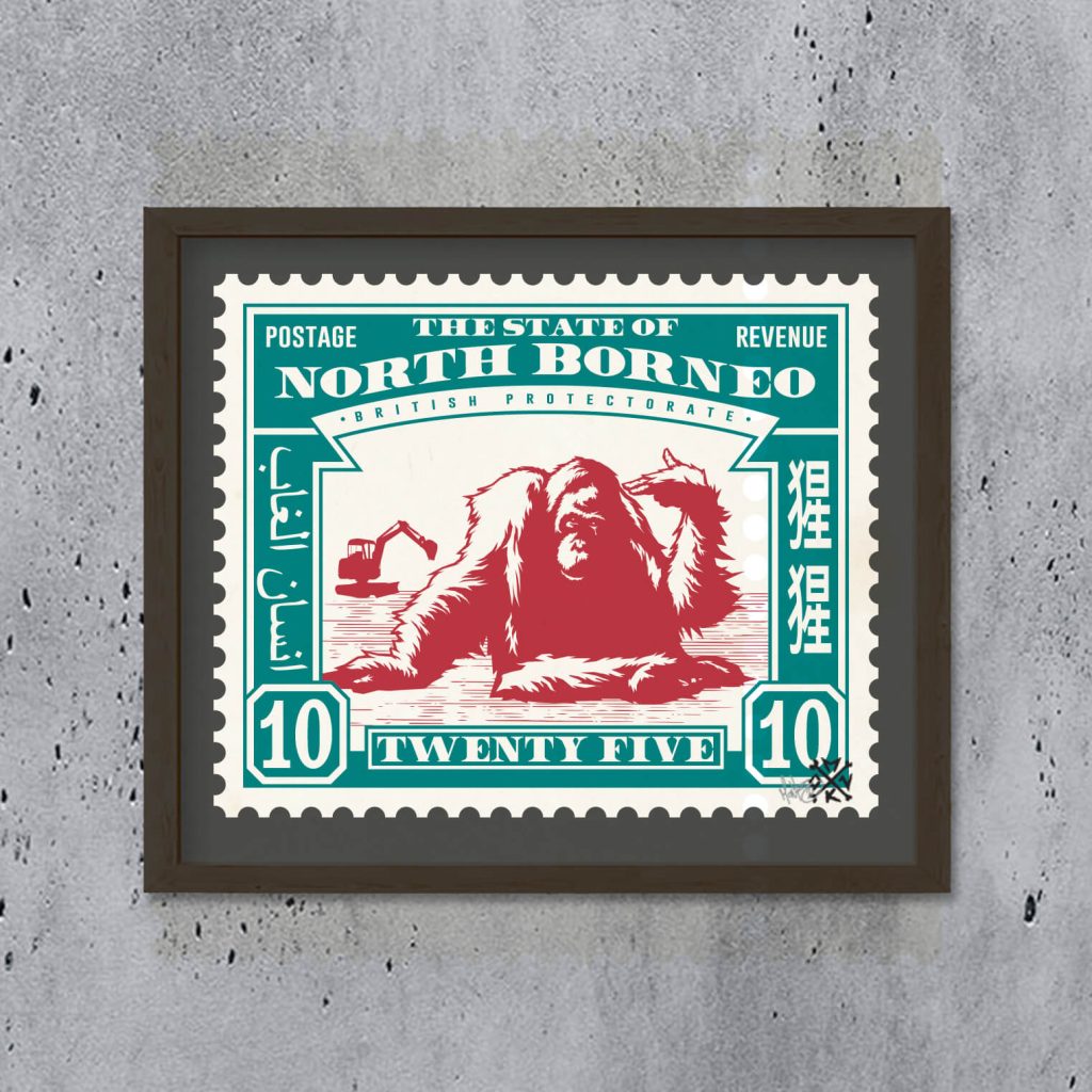Loïc Monk - Honest Stamp - Borneo Utang Error