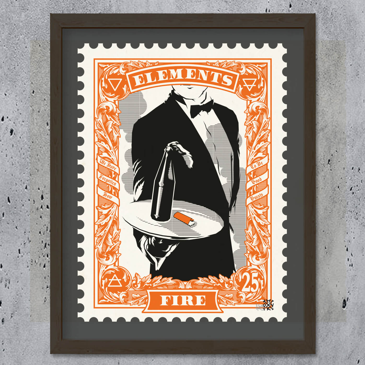 Loïc Monk - Honest Stamp - Elements Fire Loïc Monk - Honest Stamp - Elements Fire