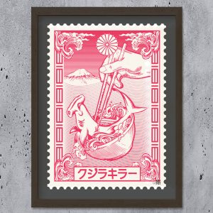Loïc Monk - Honest Stamp - Japan Shark